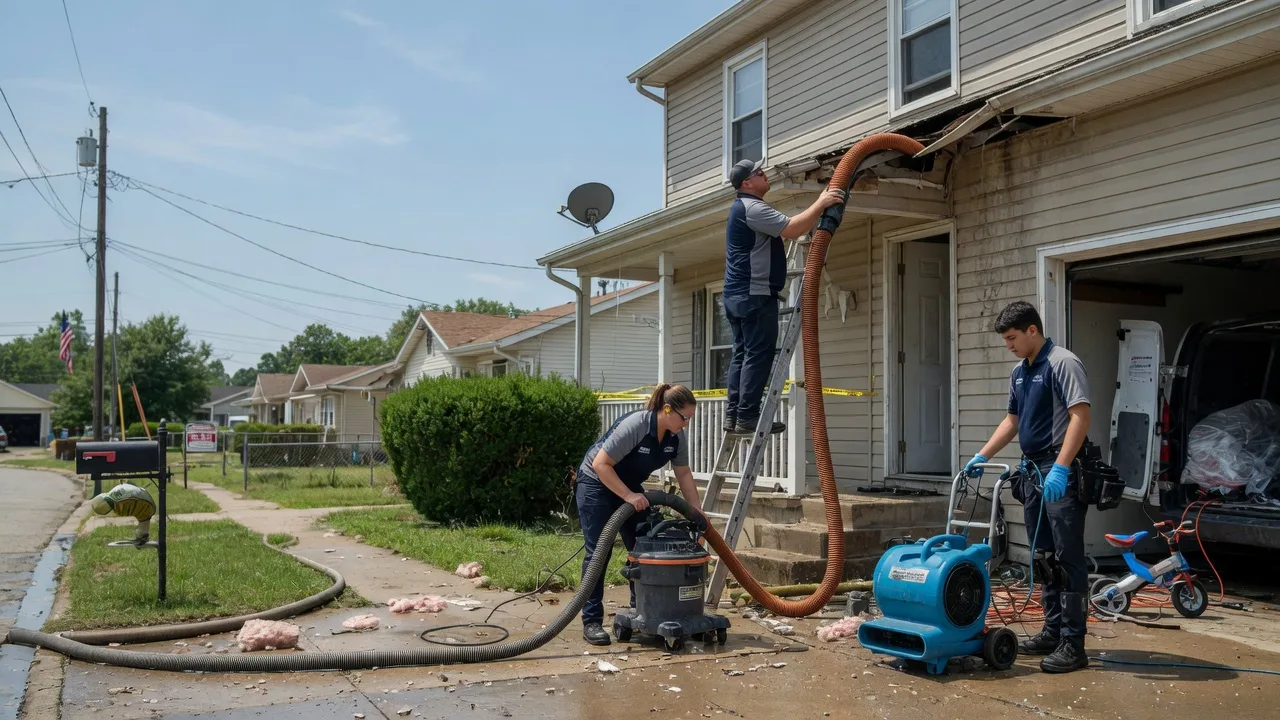 Water Damage Restoration in Waverly, KS near me